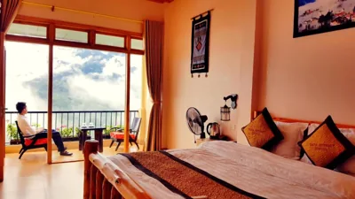 Double Room with Mountain View — Sapa Odyssey Hostel