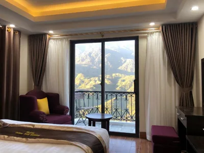 Triple Room with Mountain View — Sapa Odyssey Hostel